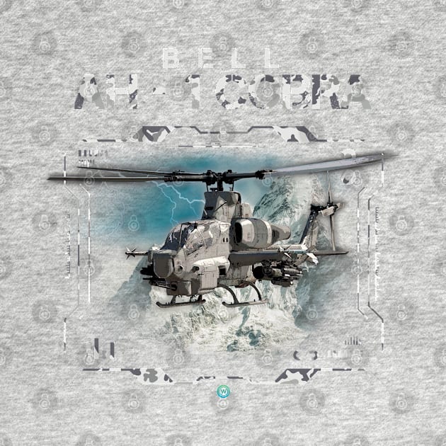 AH-1 Cobra Helicopter Crew Gift by woormle